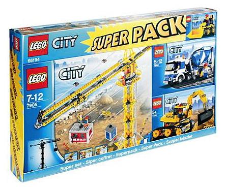 66194-1 City Super Pack (7246, 7248, 7905, 7990)