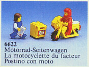 6622-1 Mailman on Motorcycle