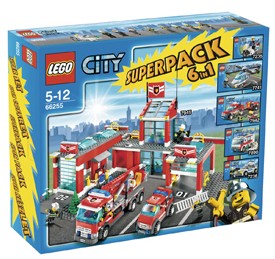 66255-1 City Super Pack 6 in 1 (7235, 7236, 7741, 7890, 7942, 7945)