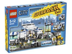 66305-1 City Super Pack 3 in 1 (7235, 7245, 7743)