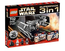 66308-1 Star Wars Super Pack 3 in 1 (7667, 7668, 8017)