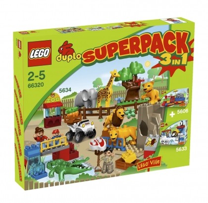 66320-1 Duplo Super Pack 3 in 1 (5634, 5633, 5606)