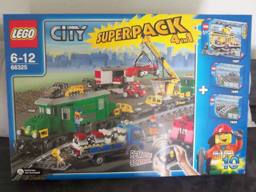 66325-1 City Super Pack 4 in 1 (7898, 7997, 7895, 7896)