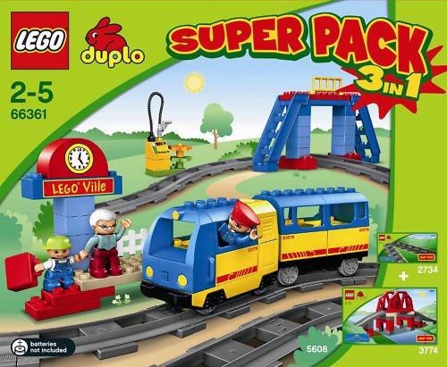 66361-1 Duplo Super Pack 3 in 1 (5608, 3774, 2734)