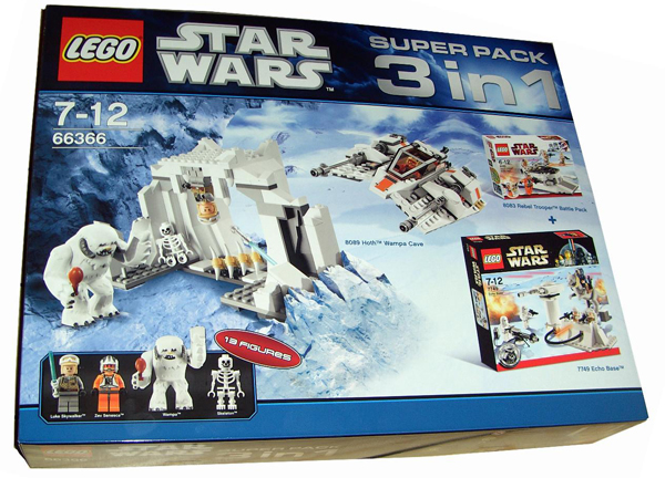 66366-1 Star Wars Super Pack  3 in 1 (8089, 8083, 7749)