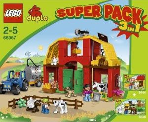 66367-1 Duplo Farm Super Pack 3 in 1 (5649, 5644, 5646)