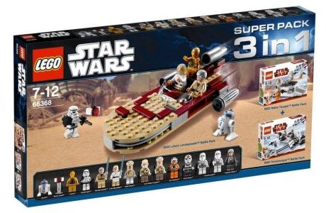 66368-1 Star Wars Super Pack 3 in 1 (8083, 8084, 8092)