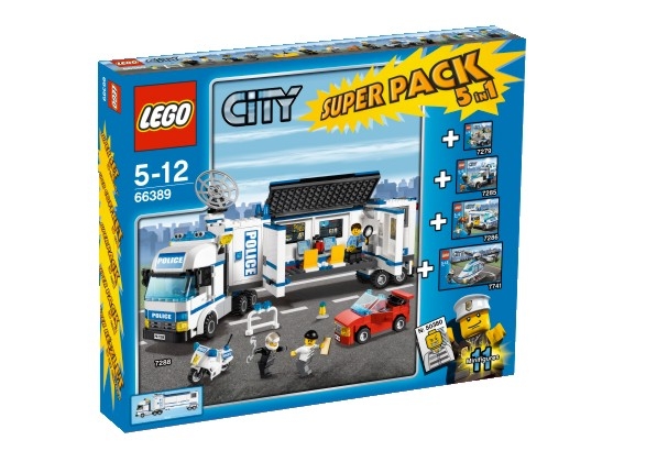 66389-1 City Super Pack 5 in 1 (7288, 7279, 7285, 7286, 7741)