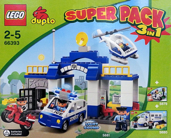 66393-1 Duplo Super Pack 3 in 1 (5679, 5680, 5681)