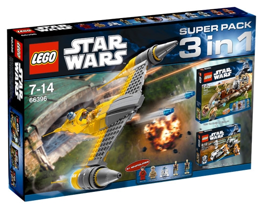 66396-1 Star Wars Super Pack 3 in 1 (7877, 7929, 7913)