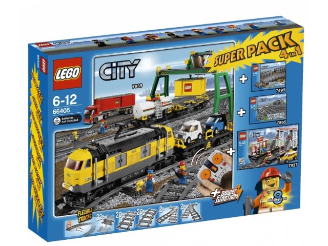 66405-1 City Super Pack 4 in 1 (7939, 7937, 7499, 7895)