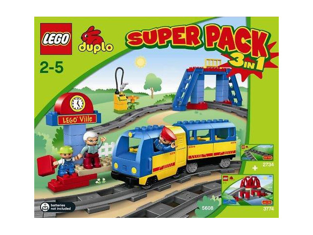 66429-1 Duplo Super Pack 3 in 1 (2734, 3774, 5608)