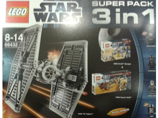 66432-1 Star Wars Super Pack 3 in 1 (9490, 9492, 9496)