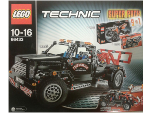 66433-1 Technic Super Pack 3 in 1 (8293, 9392, 9395)