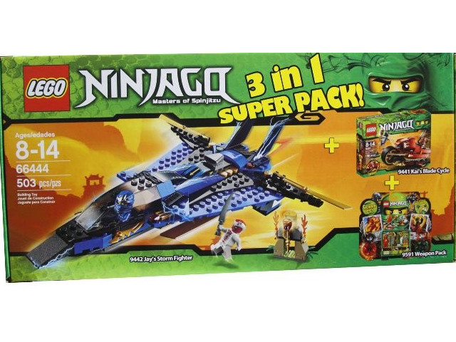 66444-1 Ninjago Super Pack 3 in 1 (9441, 9442, 9591)