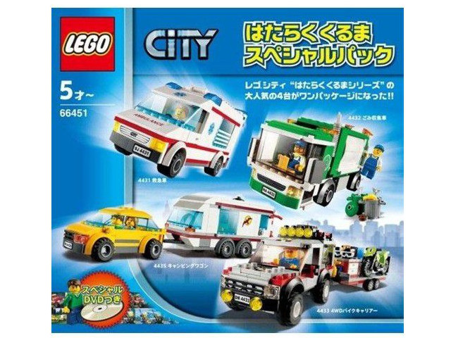 66451-1 City Super Pack 4 in 1 (4431, 4432, 4433, 4435)