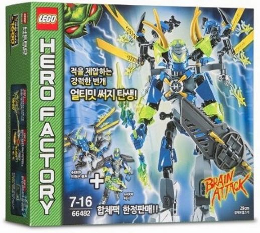 66482-1 Hero Factory Super Pack 2 in 1 (44008, 44009)