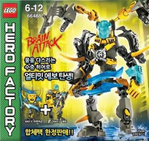 66488-1 Hero Factory Super Pack 2 in 1 - Ultimate Evo (44012, 44013)