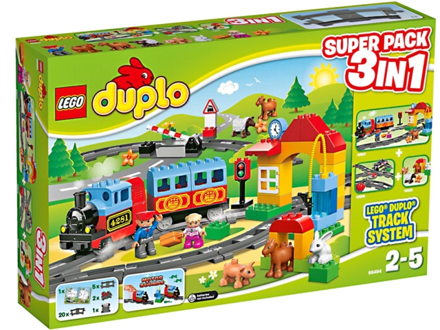 66494-1 Duplo Super Pack 3 in 1 (10506, 10507, 10522)