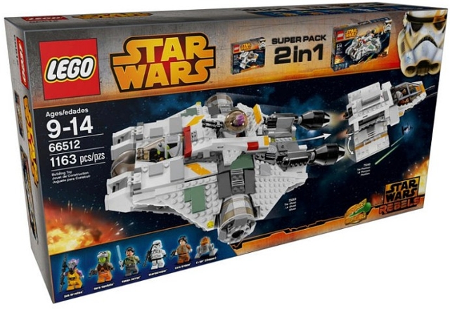 66512-1 Star Wars Super Pack 2 in 1 (75048, 75053)