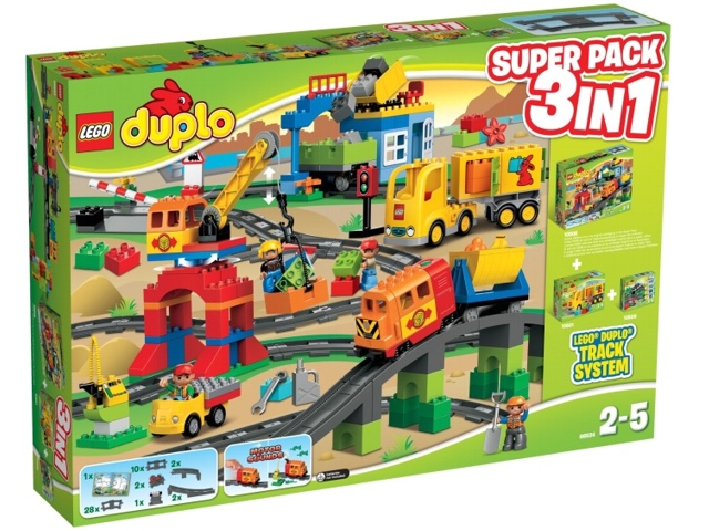 66524-1 Duplo Super Pack 3 in 1 (10506, 10508, 10601)