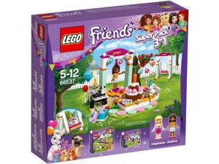 66537-1 Friends Super Pack 3 in 1 (41110, 41111, 41112)