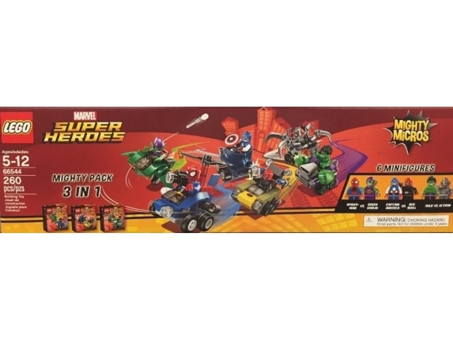 66544-1 Marvel Super Heroes Mighty Pack (3 in 1)