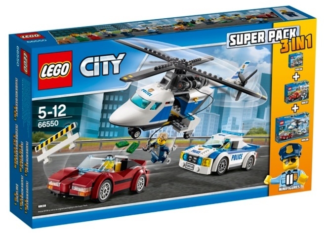 66550-1 City Super Pack 3 in 1 (60136, 60137, 60138)