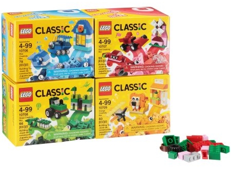 66554-1 Target.Com LEGO Classic Quad Pack