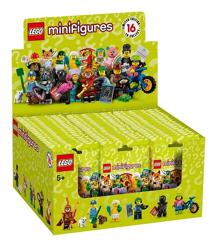 66605-1 Minifigure, Series 19 (Box of 60)