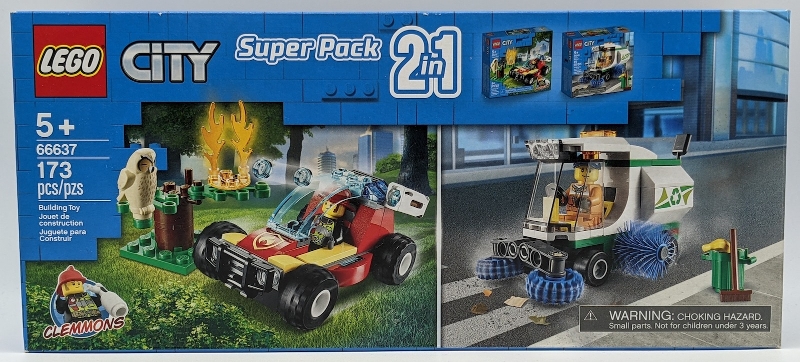 66637-1 City Super Pack 2 in 1 (60247, 60249)