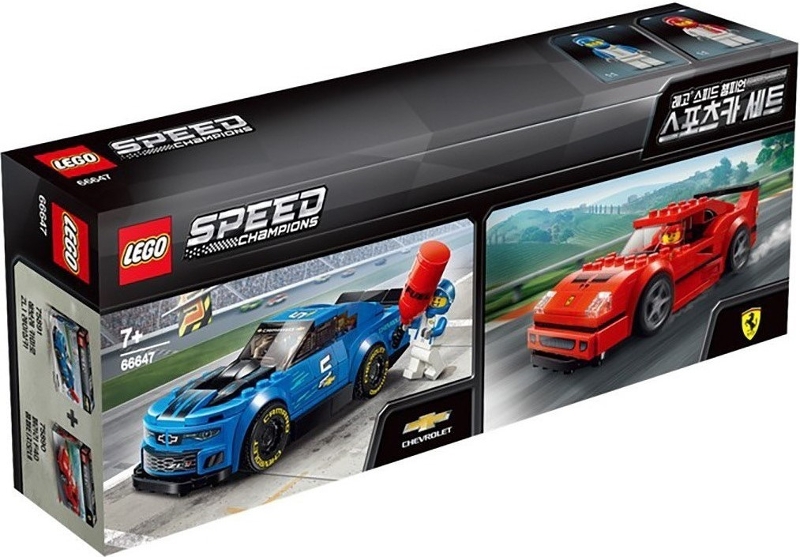 66647-1 Speed Champions Bundle Pack 2 in 1 (75890, 75891)