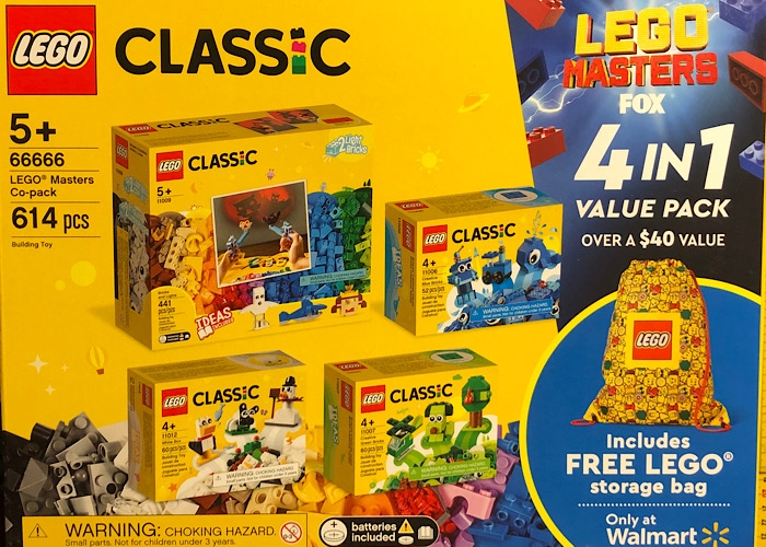 66666-1 LEGO Masters Co-pack 4 in 1 (11006, 11007, 11009, 11012)