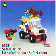 6672-1 Safari Off-Road Vehicle (Safari Off Road Vehicle/Safari Truck)