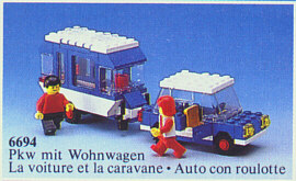 6694-1 Car with Camper