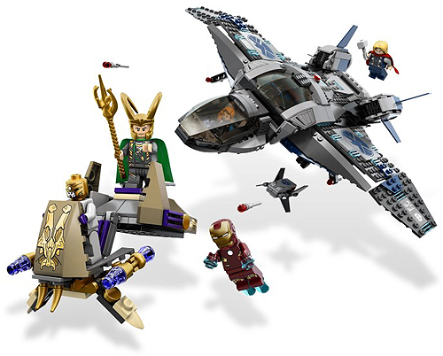 6869-1 Quinjet Aerial Battle