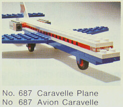 687-1 Caravelle Plane