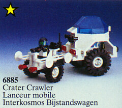 6885-1 Saturn Base Main Team (Crater Crawler)