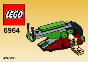 6964-1 Boba Fett's Slave I - Mini (Kabaya Box)