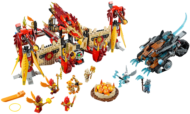 70146-1 Flying Phoenix Fire Temple