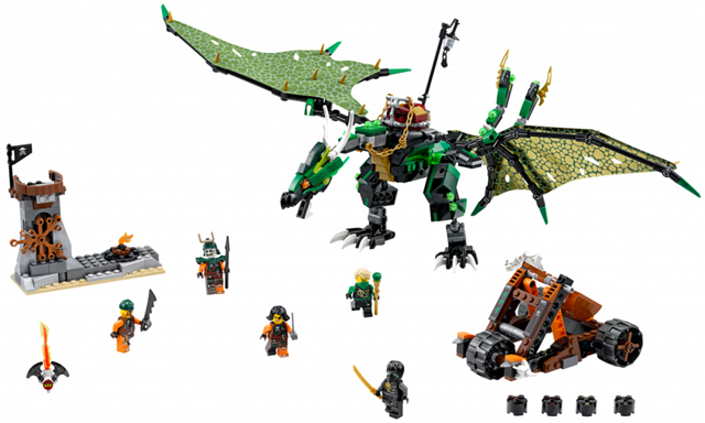 LEGO set: 70593-1, The Green NRG Dragon