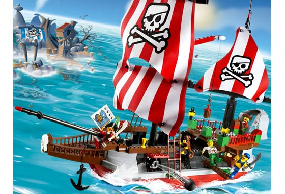 7075-1 Captain Redbeard's Pirate Ship