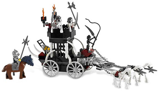 7092-1 Skeletons' Prison Carriage