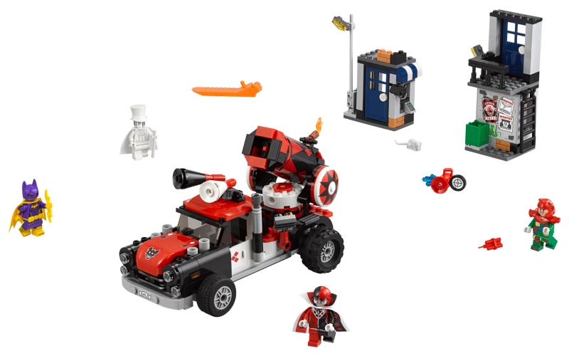 LEGO set: 70921-1, Harley Quinn Cannonball Attack