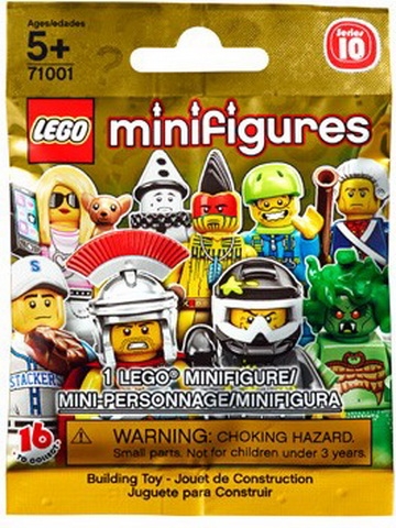 71001-1 Minifigure, Series 10 (Complete Random Set of 1 Minifigure)