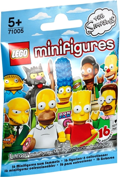 71005-1 Minifigure, The Simpsons, Series 1 (Complete Random Set of 1 Minifigure)