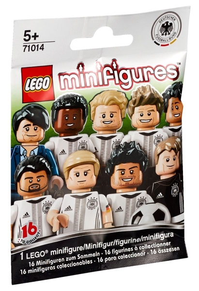 71014-1 Minifigure, Deutscher Fussball-Bund / DFB (Complete Random Set of 1 Minifigure)