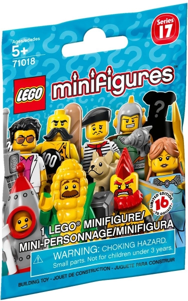 71018-1 Minifigure, Series 17 (Complete Random Set of 1 Minifigure)