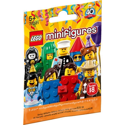 71021-1 Minifigure, Series 18 (Complete Random Set of 1 Minifigure)