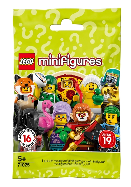 71025-1 Minifigure, Series 19 (Complete Random Set of 1 Minifigure)